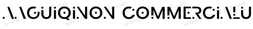 AaGuiqiNon CommercialUse◆字体转换